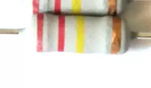2 pcs 220k ohms 1W metal oxide resistors, RSF100JR-52-220K - Picture 1 of 1