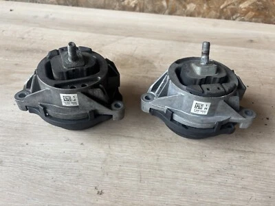 BMW 428I 528I 328I X3 X4 OEM  SET 2.0 V4 ENGINE RUBBER SUPPORT MOUNT - Image 1 of 4
