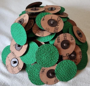 DISCOS ROLOC | 3" 36 GRIT | TYPE-R | OUTLASTS 3M GREEN CORPS | CANTIDAD: 100 | EE. UU. - Imagen 1 de 2