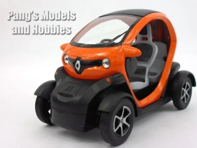 Renault Twizy 1/18 Scale Diecast Model Car by Kinsfun - ORANGE - Image 1 of 4