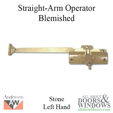 Andersen Window Perma-Shield Casement 8-3/8 inch Straight Arm Operator - Left H Cover