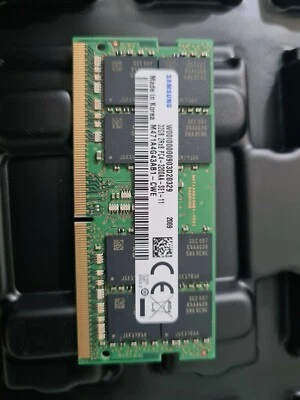 Samsung 32GB 3200 Mhz DDR4 Sodimm single laptop memory module M471A4G43AB1 - Image 1 of 2