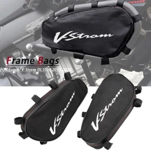 Crash Bars Waterproof Bag Repair Tool Bag For Suzuki V-Strom DL1000 2013-2020 - Picture 1 of 8