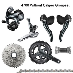 Shimano Tiagra 4700 2X10 Speed Road Groupset 170mm/175mm Crank HG500 Cassette - Picture 1 of 12