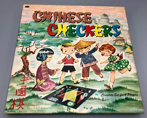 Whitman Chinese Checkers USA 4606:59 Original Box 1959 - Picture 1 of 8
