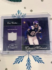 2003 Donruss Classics Classic Materials /400 Cris Carter #CM-30 HOF Vikings