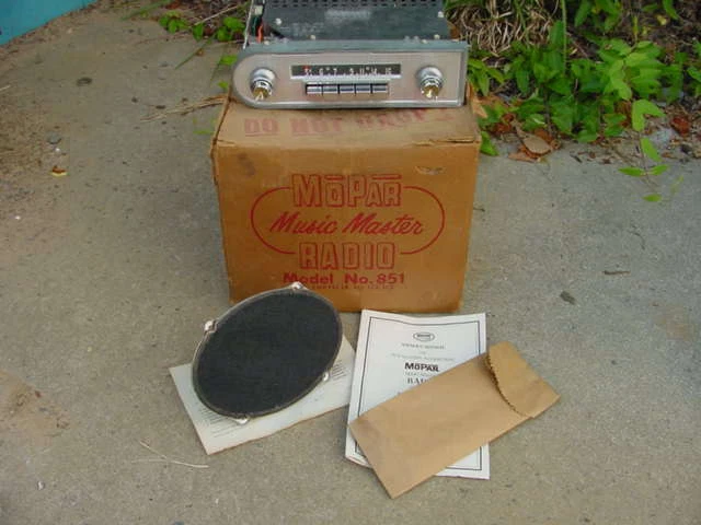 1958 Chrysler 300 Windsor Saratoga New Yorker NOS MoPar RADIO KIT - Image 1 of 1