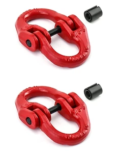 G80 Maglia di Accoppiamento in Acciaio Lega Confezione da 2 1/4" Martello Blocco Catena Connettore 2645 Lbs W - Foto 1 di 11