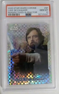 2020 Topps Star Wars Chrome Perspectives X-Fractor /99 Luke Skywalker Pop 1 - Bild 1 von 6