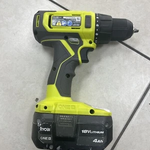 Ryobi PCL206 Cordless Drill 18V 1/2" Drill Driver W/ 18v 4Ah Battery - Picture 1 of 2