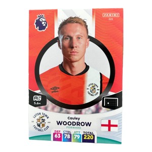 Panini Premier League Adrenalyn XL 2024 Card #222 Cauley Woodrow