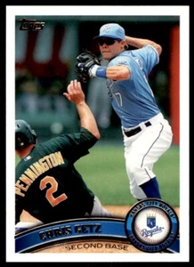 2011 TOPPS #654 CHRIS GETZ KANSAS CITY ROYALS - Picture 1 of 2