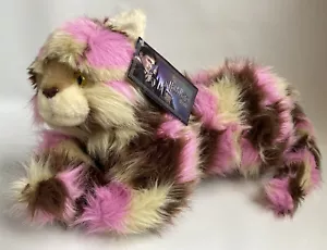 Peluche gatto rosa nuovo con etichette Wizarding World Harry Potter 22" serraglio magico universale - Foto 1 di 13