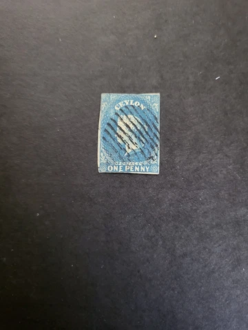 Stamps Ceylon Scott #1 used Cover