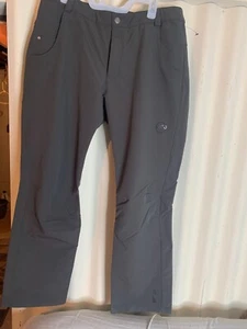 MAMMUT Mens Gray Softtech Mountain Pants Size 40 X 30 - Picture 1 of 5