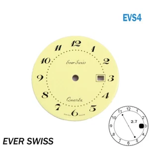 Vintage Original Ever Swiss Quartz Swiss Watch Dial 100% New #EVS4# - Picture 1 of 4