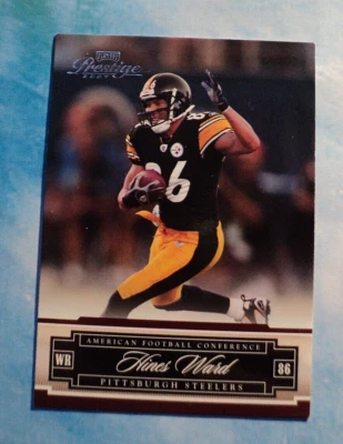 2007 Playoff Prestige #115 Hines Ward Pittsburgh Steelers NMT-EX AUCT#9899 - Image 1 of 2