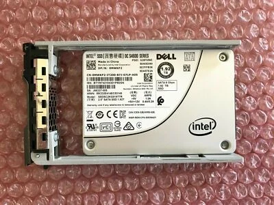 MWKF2 Dell Intel DC S4600 1.92TB 6Gb/s SATA 2.5'' SSD 0MWKF2 For G12/13 Tray - Image 1 of 3