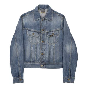 Age - 14 Years Lee Denim Jacket - Large Blue Cotton - Picture 1 of 8