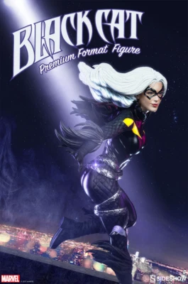 Figura Marvel Black Cat Formato Premium Sideshow Collectibles 300465 Foto 1 de 4