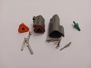 WATERPROOF MULTI PIN CONNECTOR.OUTBOARD,CAR,VAN,BIKE,QUAD ETC.3 PIN. - Picture 1 of 6