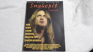 Snakepit #20 metal zine w/ WIKKA 7" Slaughter Xstroyes Aska Heathen's Rage Hawai - Imagen 1 de 8