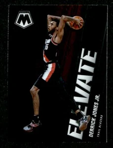 2020-21 Panini Mosaic Elevate Derrick Jones Jr. Portland Trail Blazers #4 - Picture 1 of 2