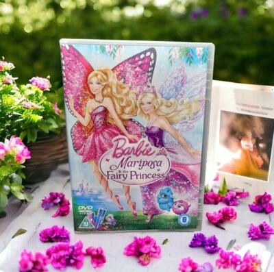 Barbie Mariposa & the Fairy Princess dvd Run time 76 min Brand new foil P&P Free - Image 1 of 2