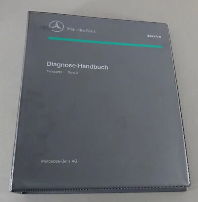 Manual de Taller Mercedes-Benz Sprinter W 901-905 Diagnóstico Banda 2 Stand 1995 - Imagen 1 de 4