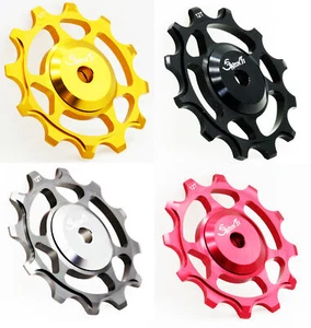 SwishTi Narrow-Wide Bicycle Oversized Derailleur Pulley AL7075-T6 in 12T/14T/16T - Picture 1 of 72