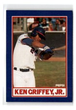 1991 Pepsi Griffeys #1 Ken Griffey Jr. Seattle Mariners 202329