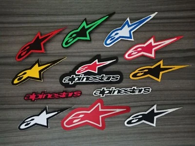 Al pinestars MotorGP Racing Motorcycles Embroidered Patches Iron or Sew on Shirt - Image 1 of 3