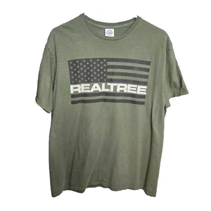 Realtree Delta Pro Weight Graphic T Shirt Green Short Sleeve Mens L - Picture 1 of 6