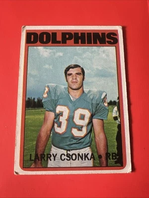 1972 Topps - Larry Csonka #140 - Image 1 of 2
