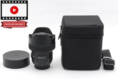 [Top MINT w/ Case] Sigma Art 14mm f/1.8 DG HSM for Nikon F Lens From JAPAN - Image 1 of 4