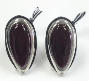 Hot Rod Tear Drop Taillights W/ Red Glass Lens, Pair - Fits Ford 1938-39 - Picture 1 of 2