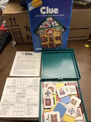 TRAVEL CLUE Board Game 100% Complete 1990 Parker Brothers - Image 1 of 4