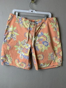 Polo Ralph Lauren Board Shorts Para Hombres 34 Natación Hawaiana Floral Guitarra Vacaciones - Imagen 1 de 8