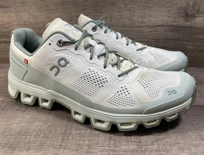 On Cloudventure 2 Trail Running Shoes Sneakers Light Green Womens Size 9.5 - Image 1 of 4