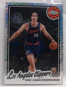 2025-26 TOPPS CHROME YANIC KONAN-NIEDERHAUSER ROOKIE MOJO REFRACTOR #TC-YK  MSK - Picture 1 of 2