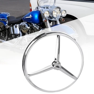 5-3/4" Chrome Headlight Trim For Harley Dyna Super Wide Glide Sportster 883 1200 Foto 1 de 4