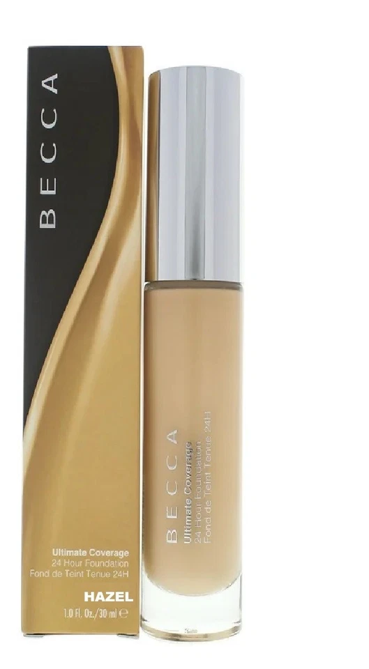 Becca 4W1 HAZEL Ultimate Coverage 24 Hour Foundation 1.0 OZ NIB - Image 1 of 1