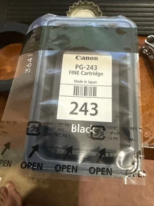 pg-243 black ink cartridge Genuine - Picture 1 of 1
