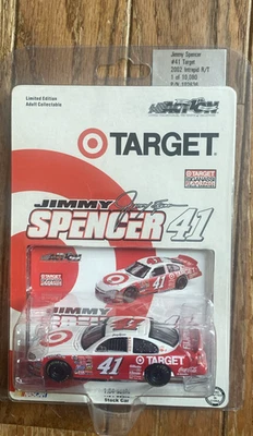 2002 Jimmy Spencer #41 Target Action carro escala 1:64 1 de 10.080 intrépido novo sistema operacional - Imagem 1 de 3