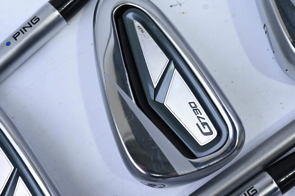 Ping G730 Irons / 5-PW+UW / Blue Dot / Senior Flex Ping Alta Quick 45 Shaft - Image 1 of 4