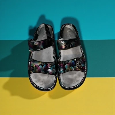 Sandalias Alegria Verona “Liberty Love” – Talla 39/9 – ¡Excelente Estado! 🌸🌈 Foto 1 de 4