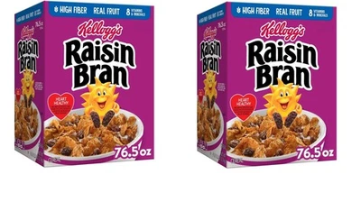 Raisin Bran (76.5 oz., 2 Each Pack Of 2.) Great Price Fast Shipping - Image 1 of 4