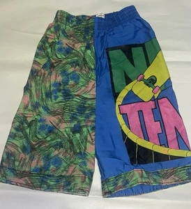 Pantaloncini sportivi vintage anni 90 giovani piccoli ragazzi Tex-A-Sports made in USA skateboard - Foto 1 di 6