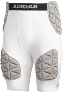 Adidas Fußball gepolsterter Impact Gürtel weiß Smash Pad Herren Größe 3XL neu neu mit Etikett - Bild 1 von 3
