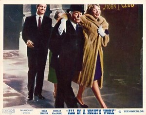 All In A Nights Work Lobby Card Shirley MacLaine Cliff Robertson Charles Ruggles